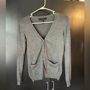 Classic Gray Cardigan